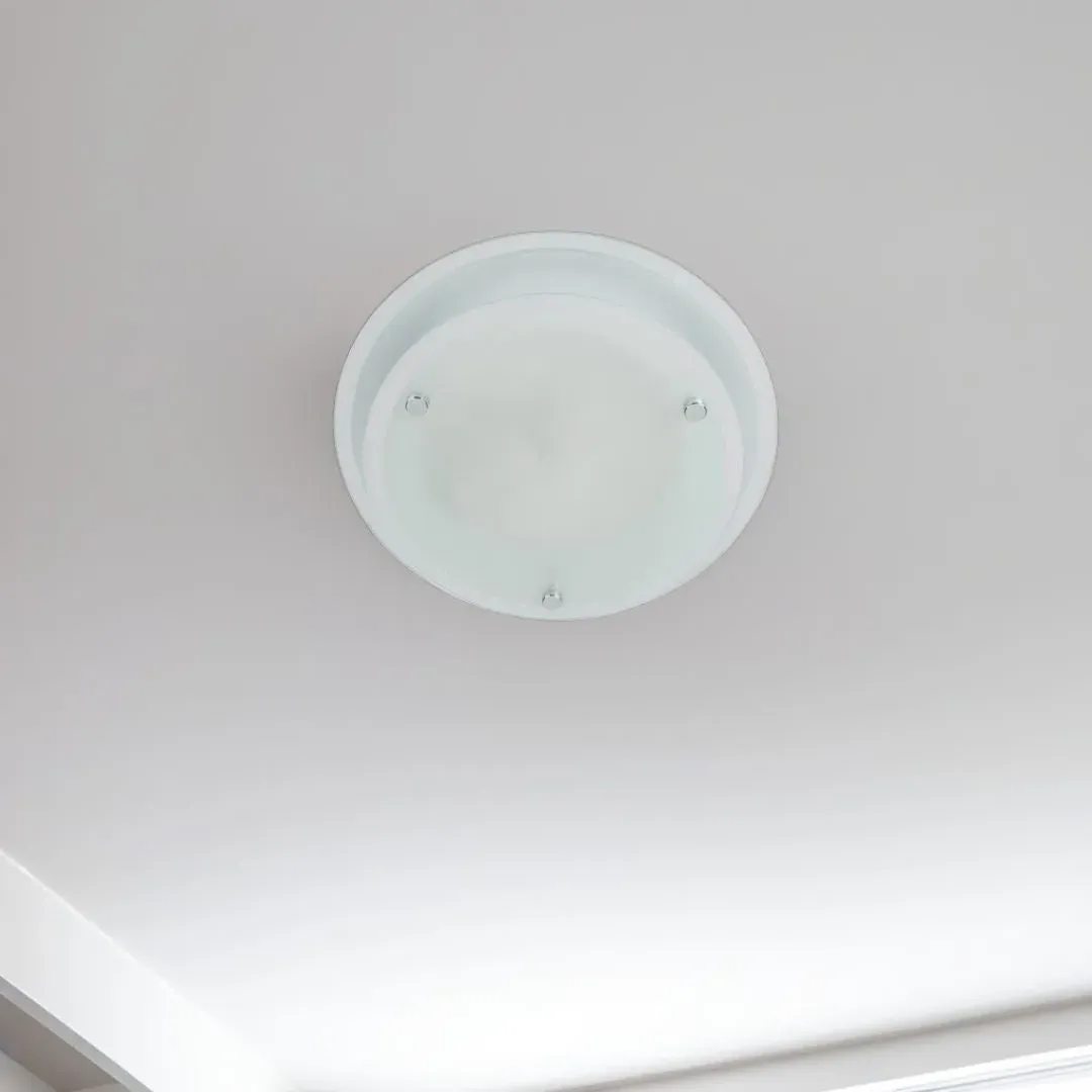 Palmer Flush Ceiling Light - Frosted, Glass product