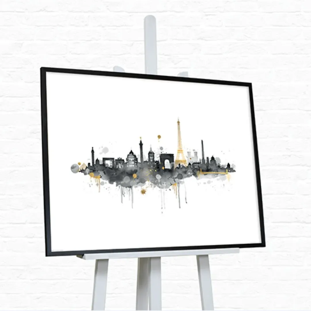 Paris Skyline Framed Wall Art product