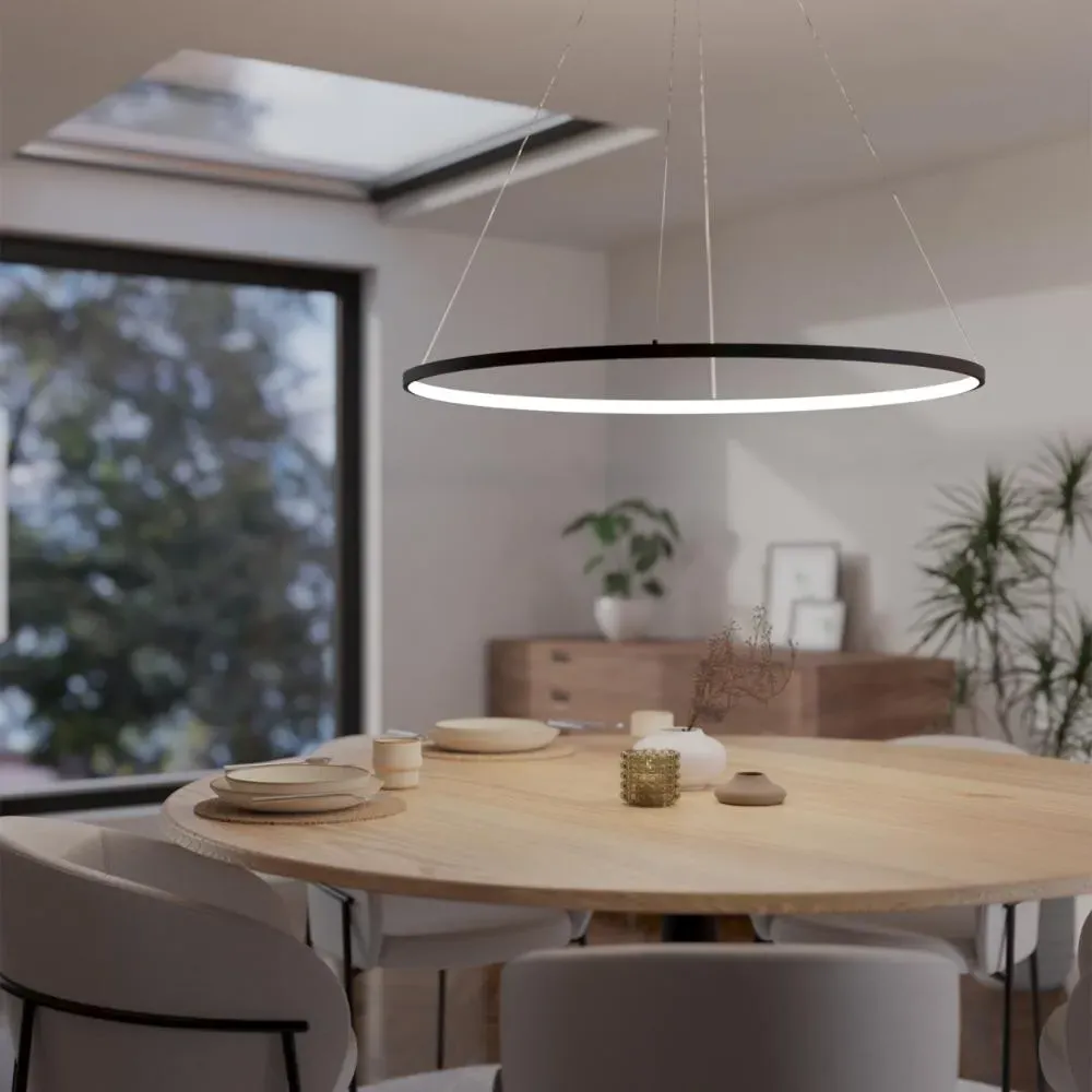 Parruta LED Ceiling Pendant Light - Black, Steel product