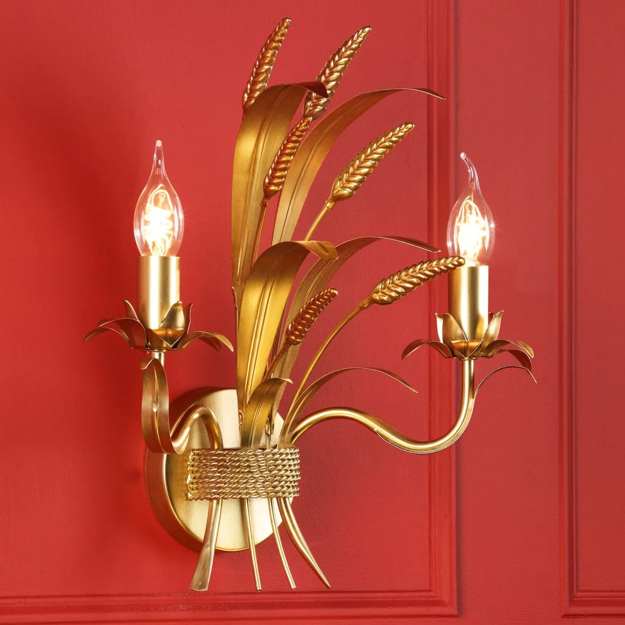 Phaedra 2-Light Wall Light - Gold product