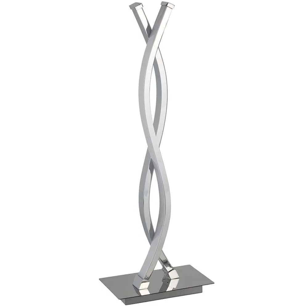 Platt LED Table Lamp - Polished Chrome product