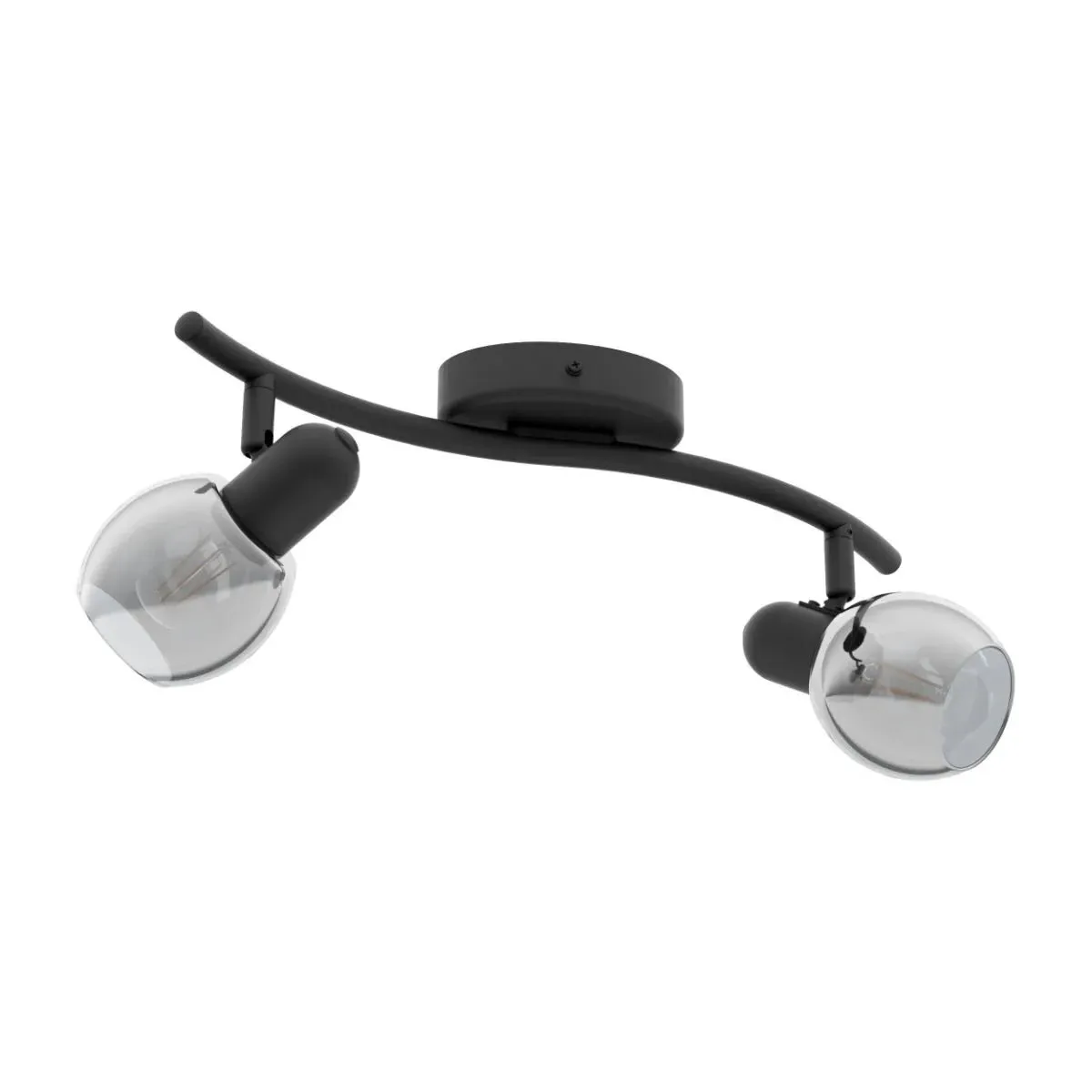 Pollica 2-Light Ceiling Spotlight Bar - Black product