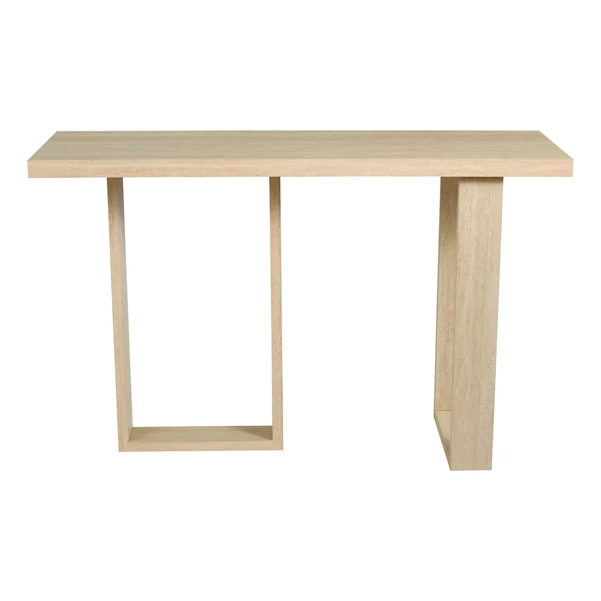 Prue Console Table - Travertine Effect product