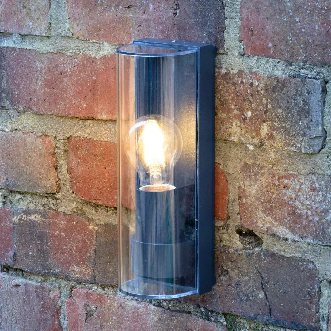 Quenby IP65 Outdoor Wall Light - Anthracite, Aluminium product