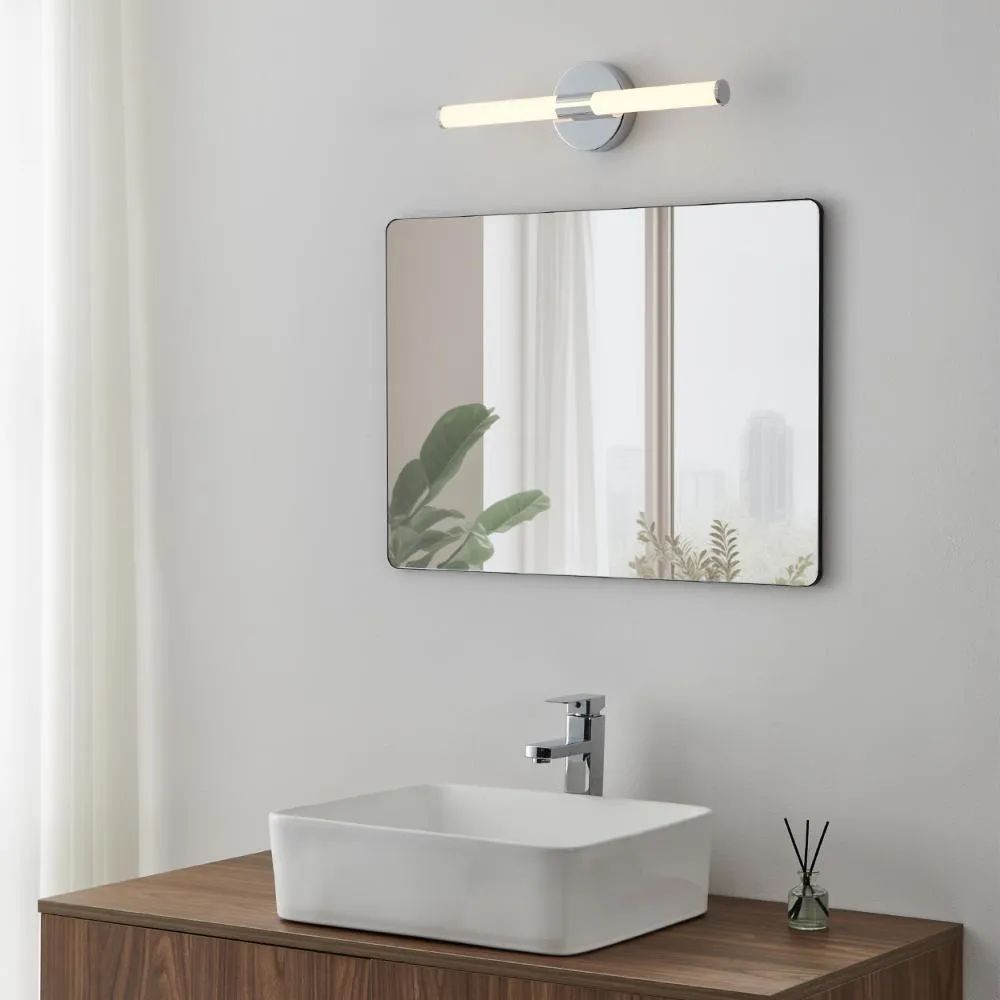 Ramola LED Bathroom Wall Light - Silver product