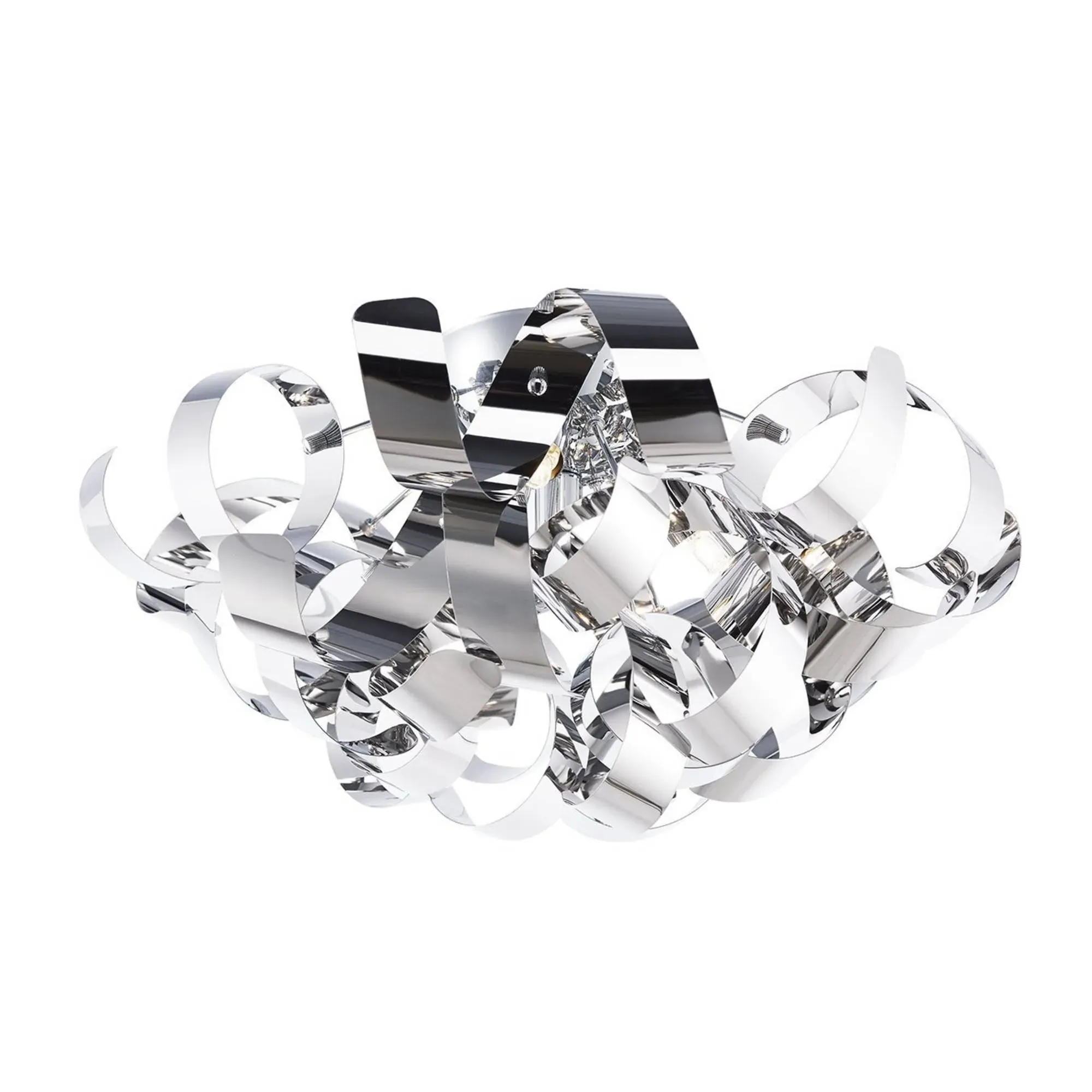 Rawley 4-Light Semi Flush Ceiling Light - Polished Chrome product