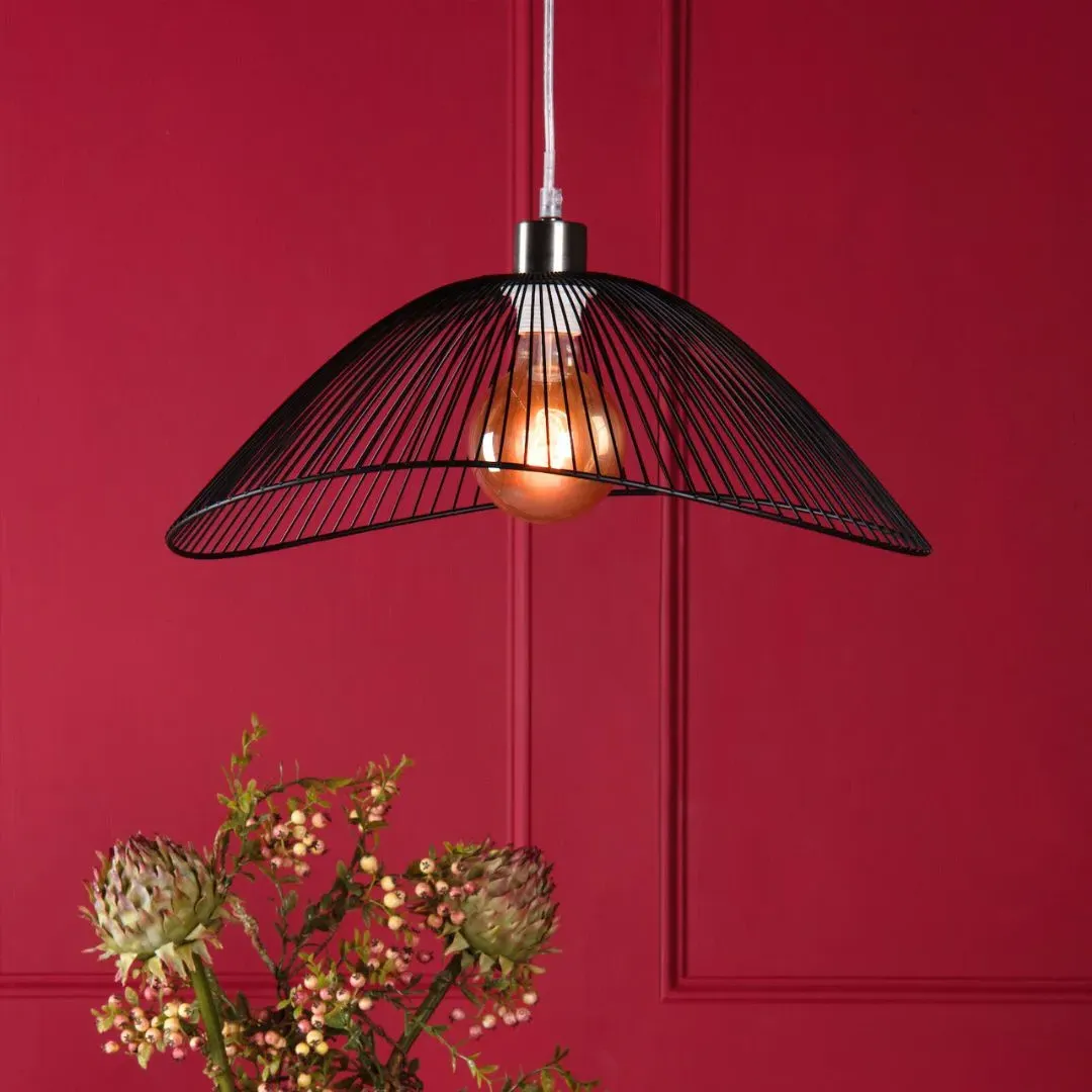 Rebel Small Pendant Ceiling Shade - Matt Black product