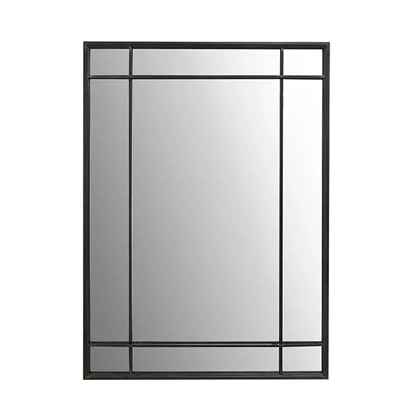 Rectangular Wall Mirror - Antique Bronze, Metal product