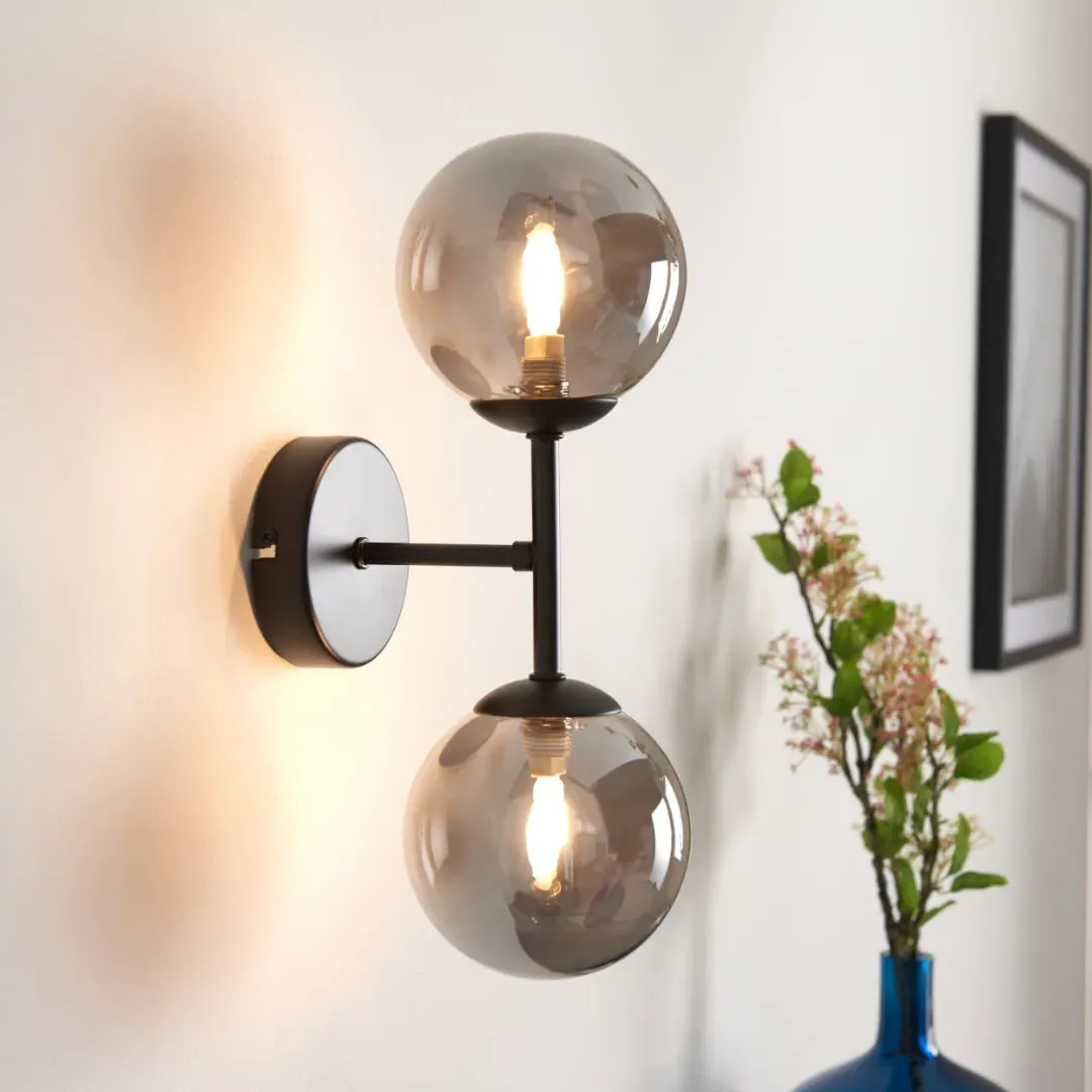 Reeko Wall Light Dimmable - Matt Black product