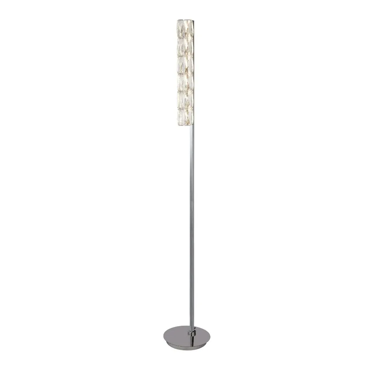 Remy Crystal Floor Lamp - Polished Chrome product