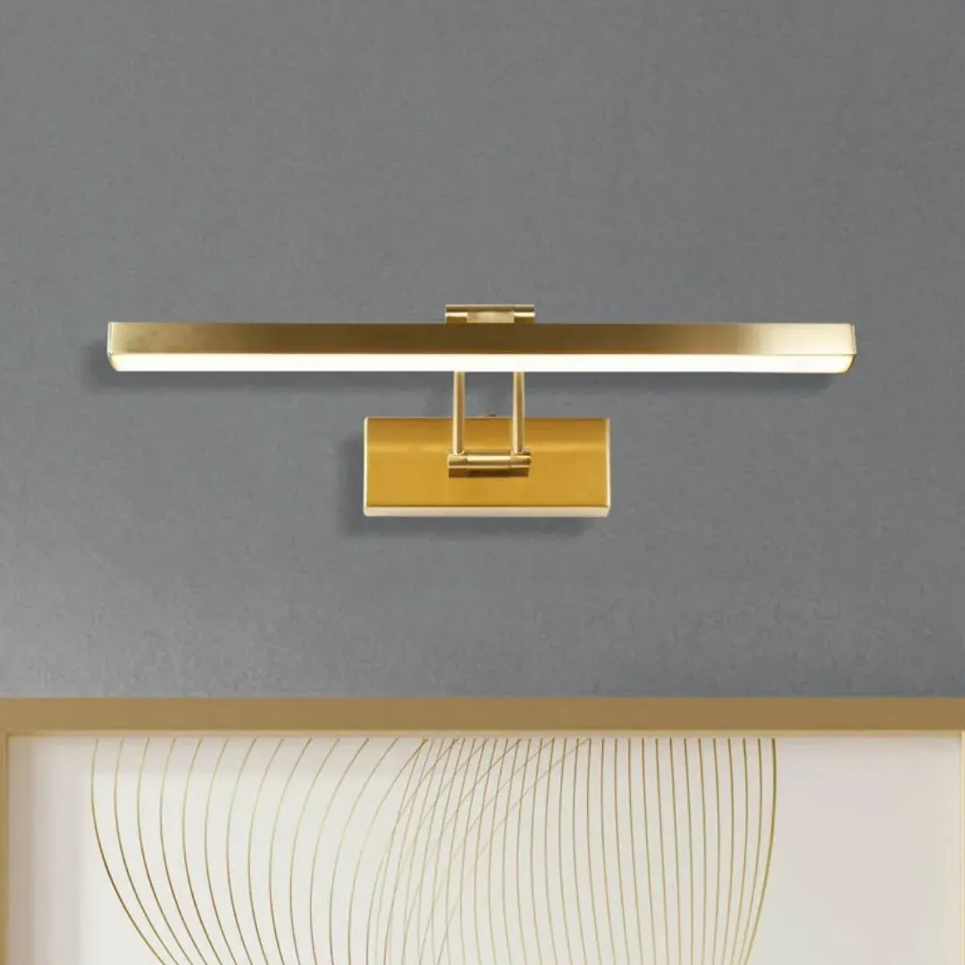 Rhodes 40cm LED Picture Wall Light - Satin Brass product