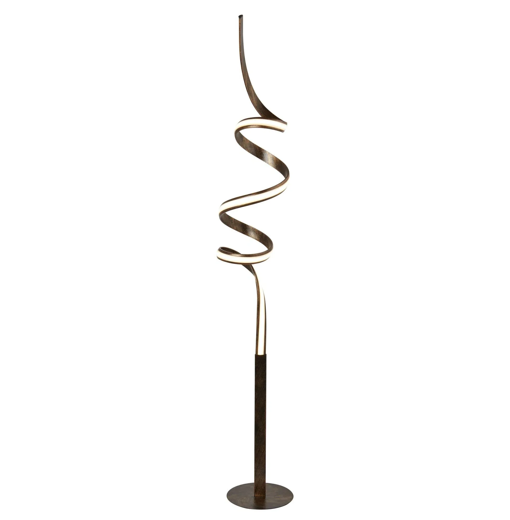 Ribbon Twist Floor Lamp with Dimmer - Warm White LED product