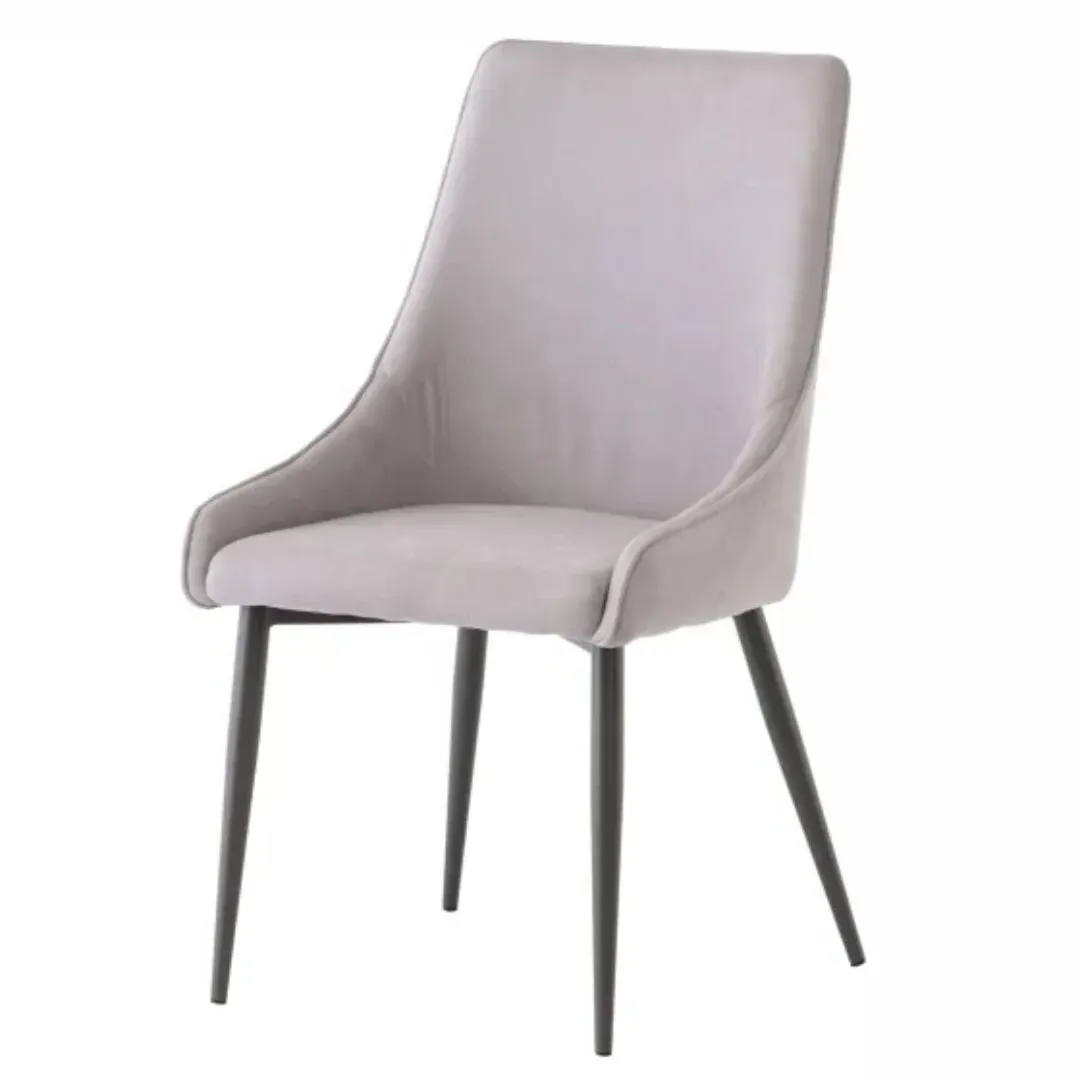 Rimini Dining Chair - Light Grey, Fabric product