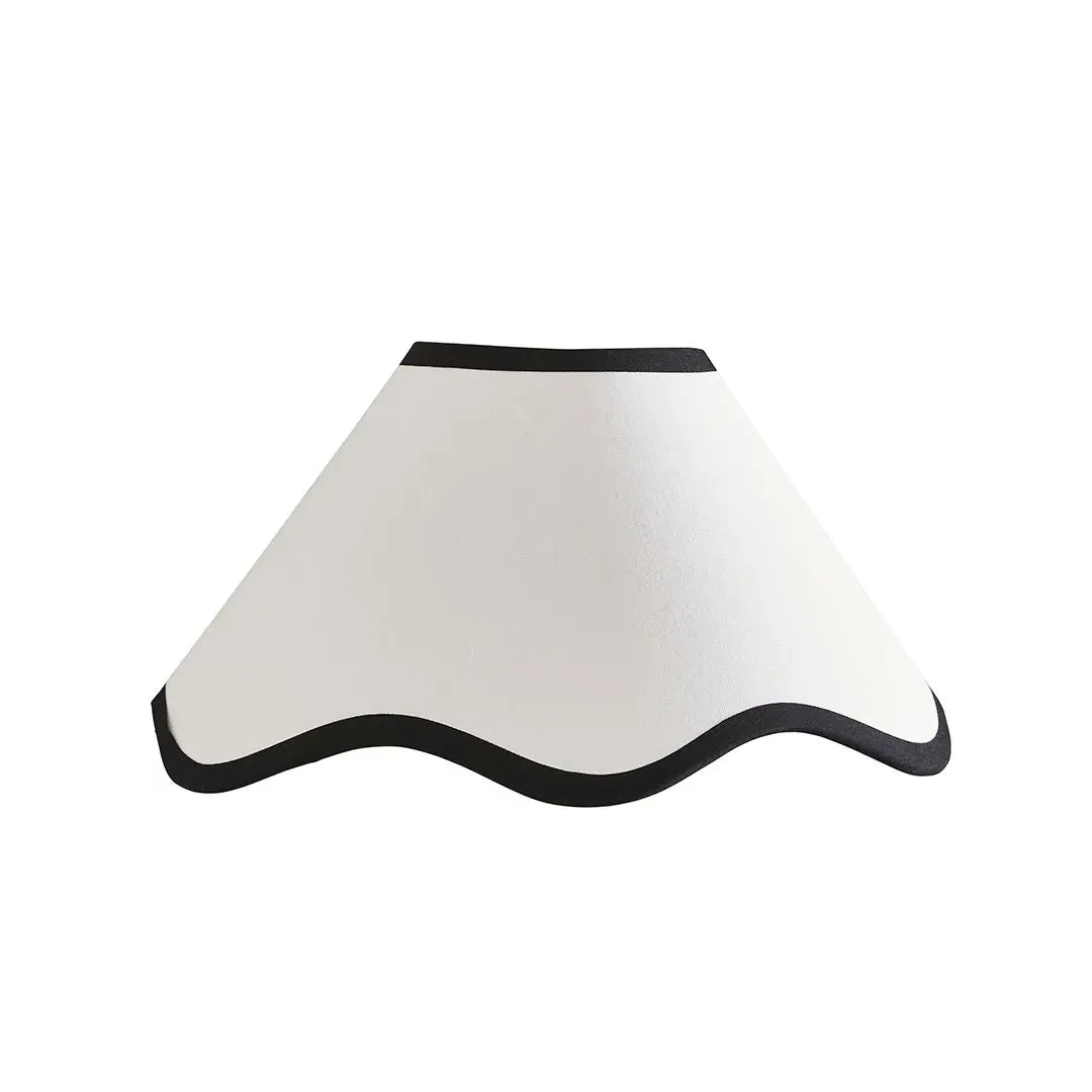 Ripple 32cm Lamp Shade - Off White, Cotton product