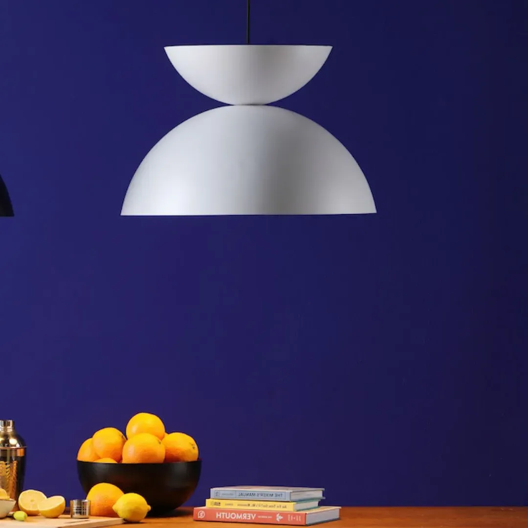 Riya Dome Pendant Light - Satin White product