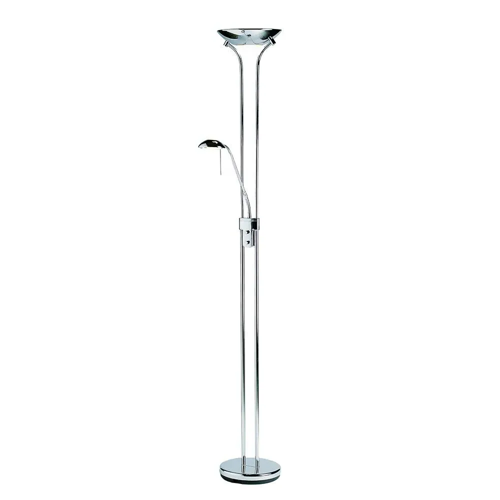 Rome Mother & Child Floor Lamp - Polished Chrome product