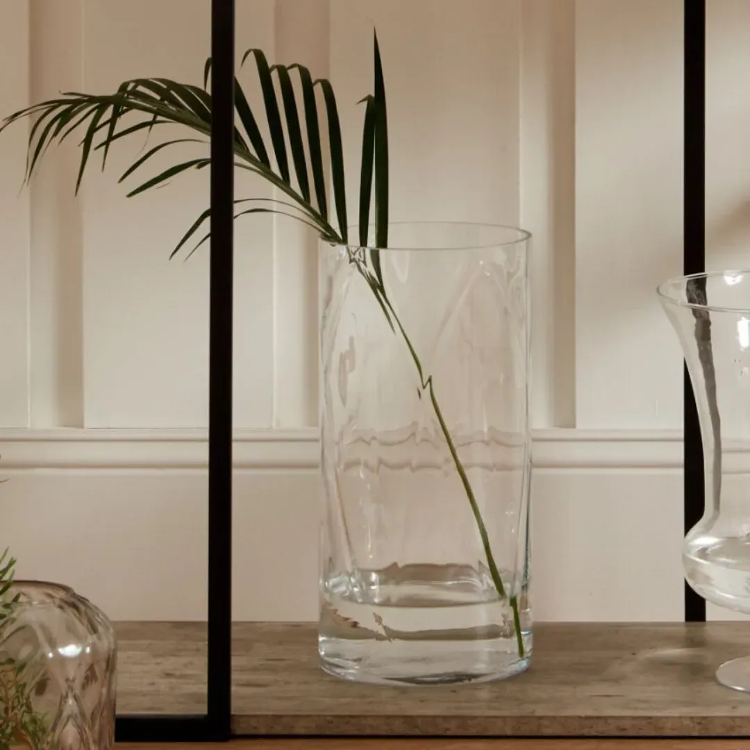 Round Glass Vase Small - Clear product