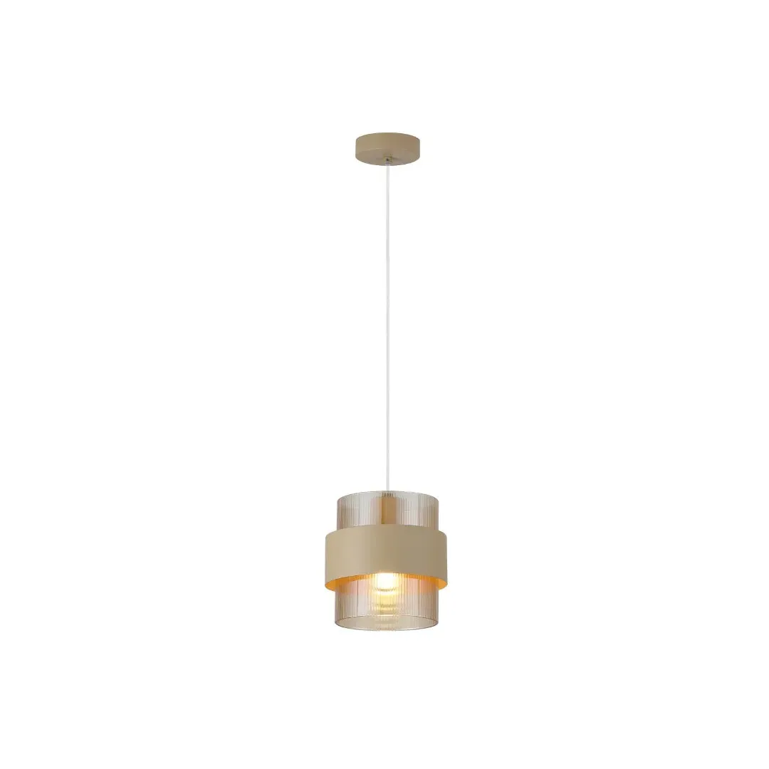 Royal 1-Light Pendant - Sand, Amber Glass product