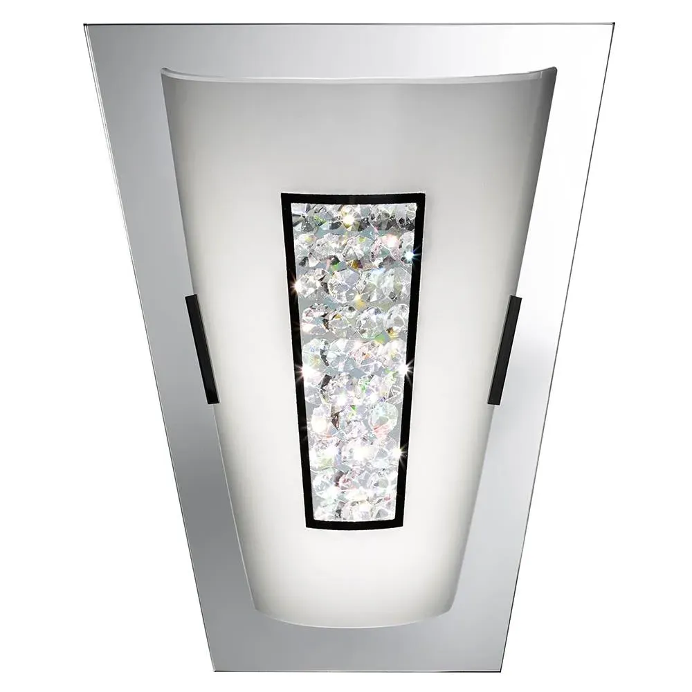 Saffi LED Wall Light - Polished Chrome, Glass product
