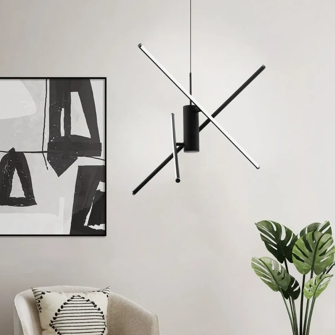 Salitre LED Pendant Ceiling Light - Black, Metal product