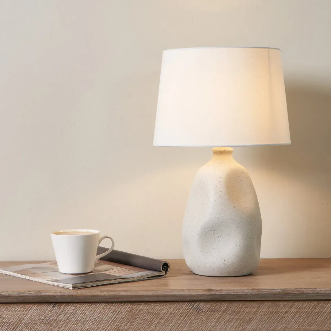Sanders Organic Shaped Table Lamp - Cream product