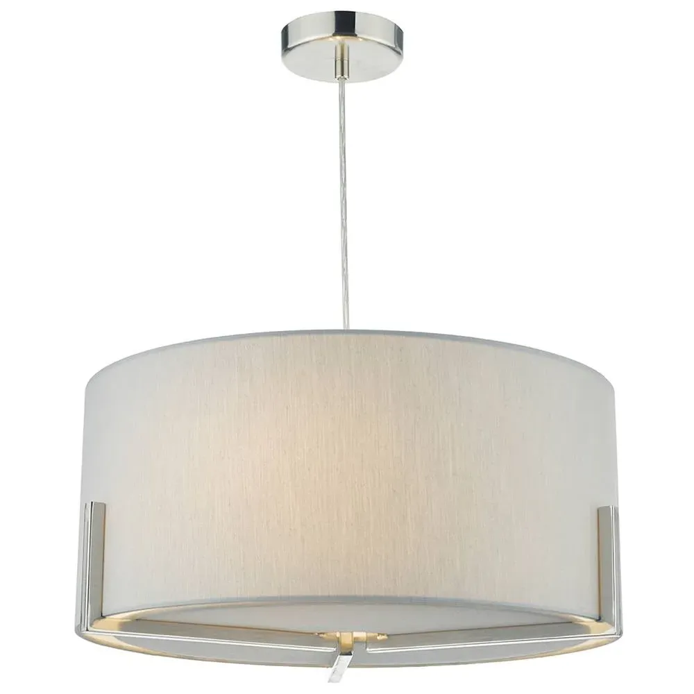 Santino 3-Light Pendant Ceiling Light - Grey, Satin product