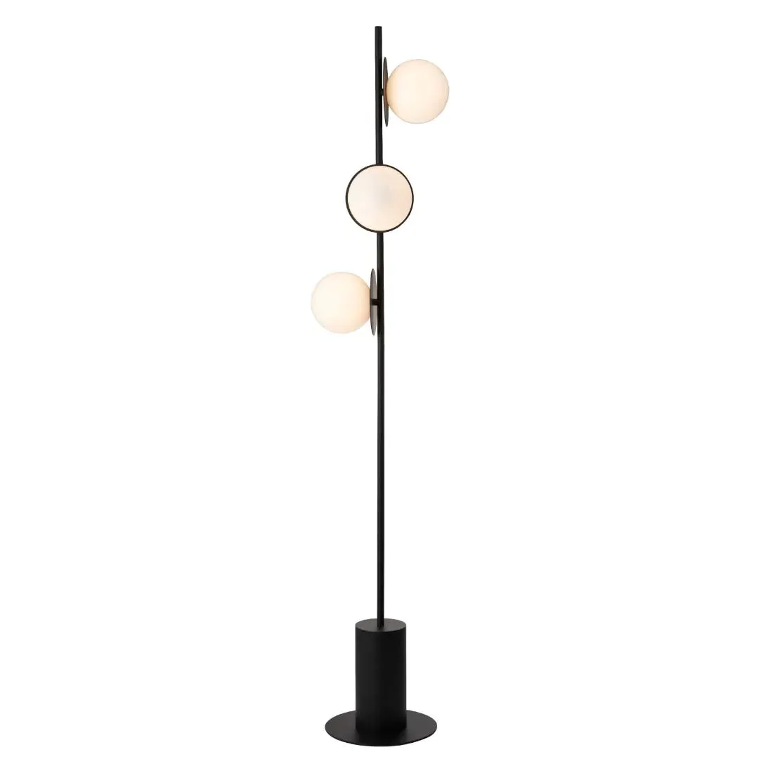Satellite 3-Light Floor Lamp - Matt Black product