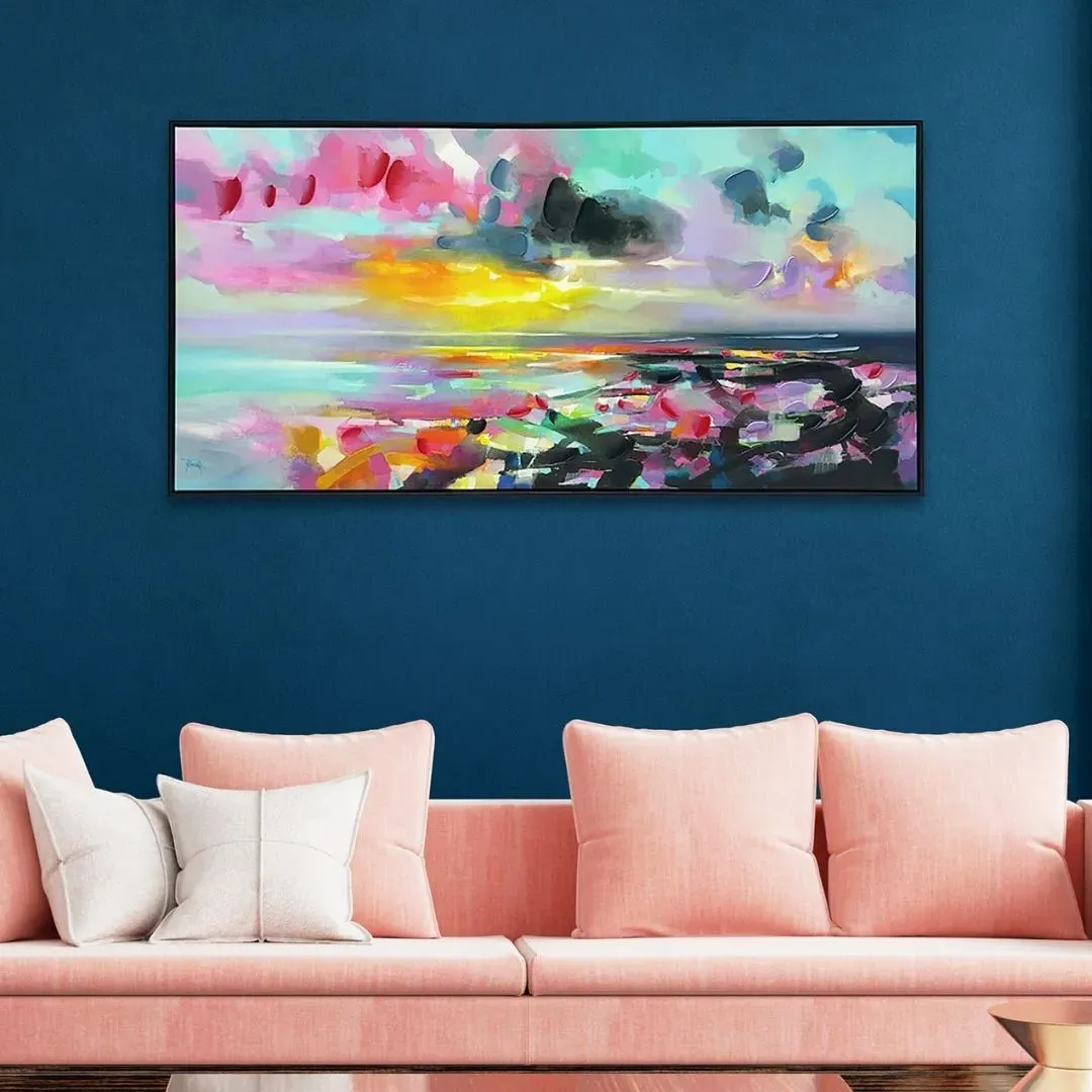 Scott Naismith Esprit Insulaire Framed Canvas Wall Art - Black product