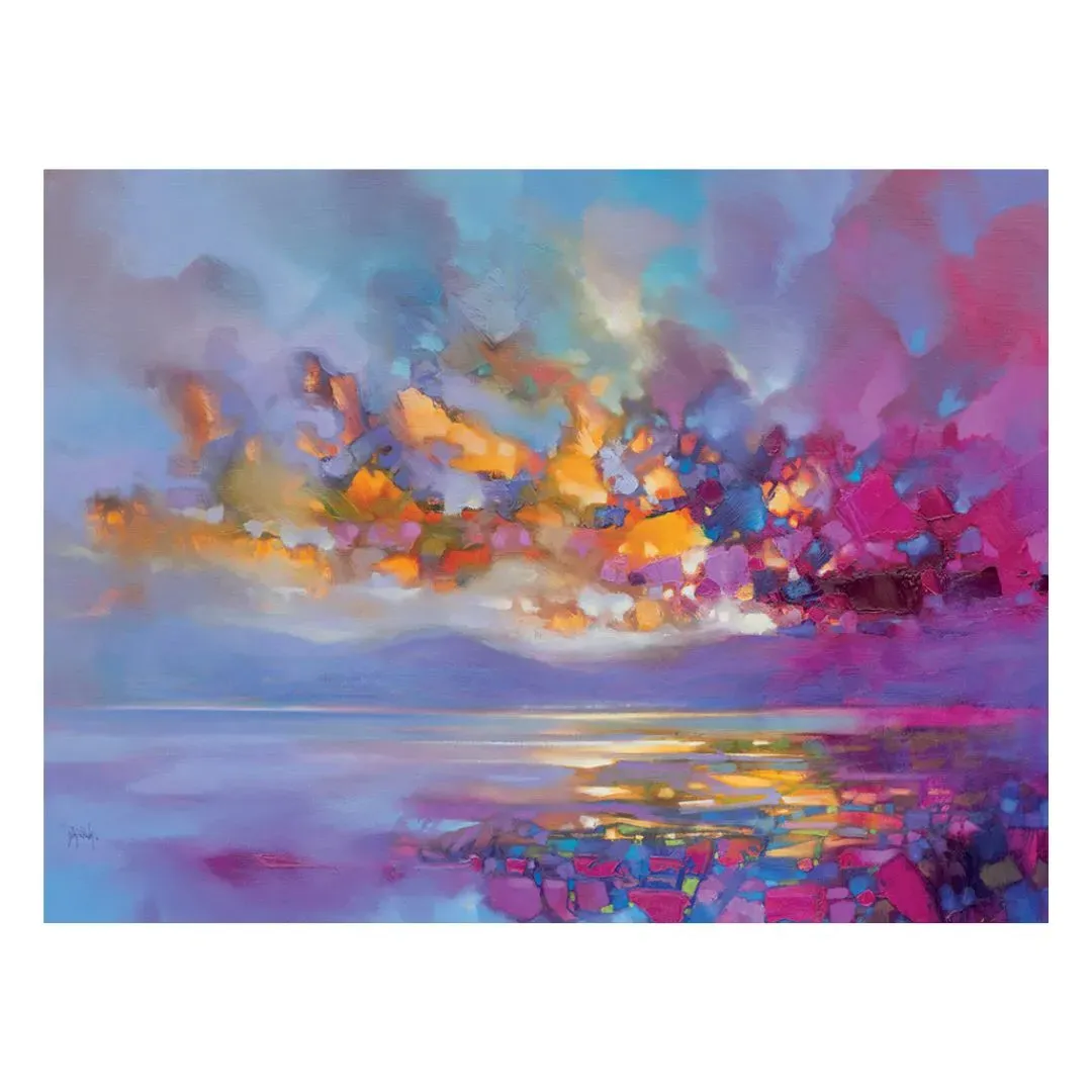 Scott Naismith Magenta Refraction Canvas Print - Magenta product