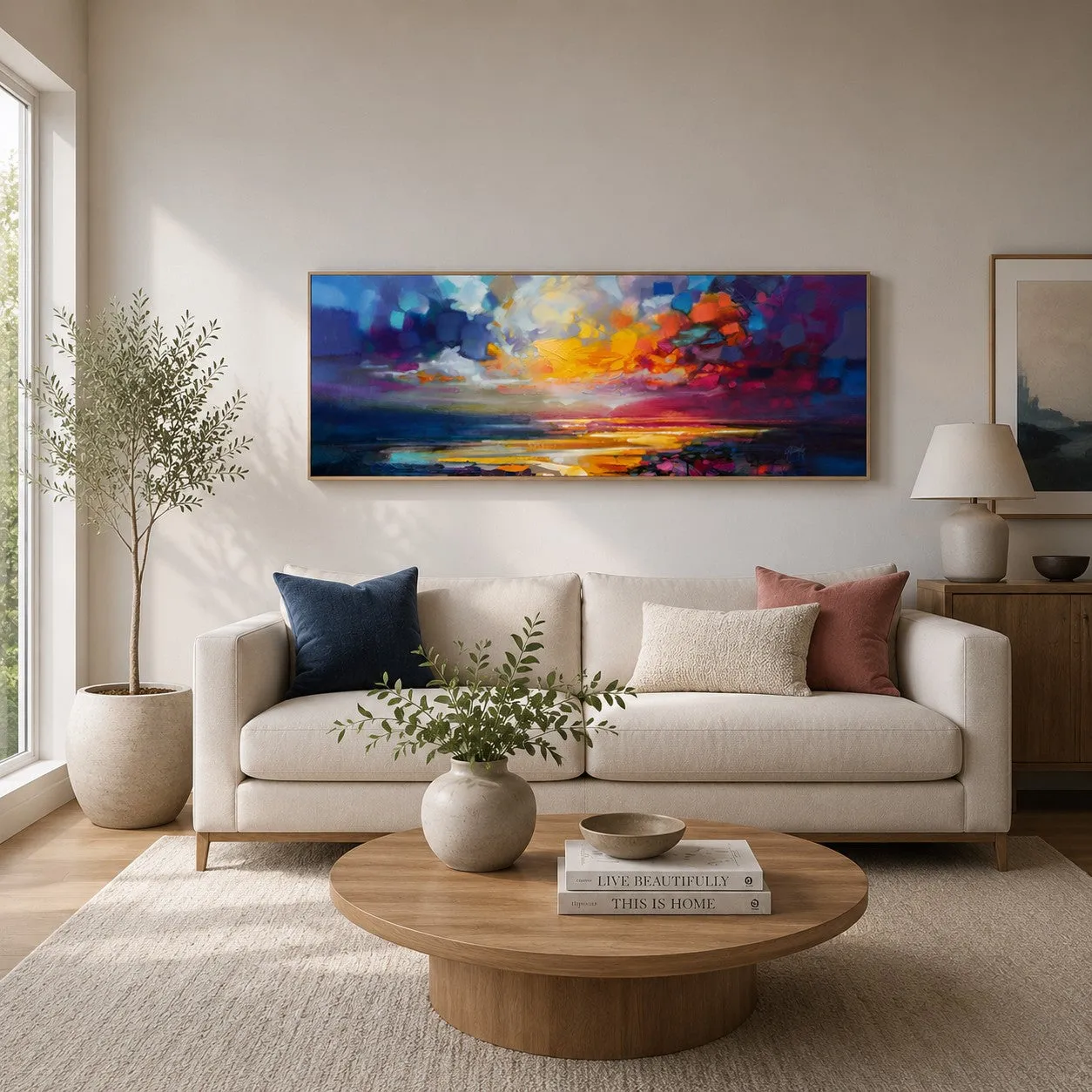 Scott Naismith Relativity Canvas Wall Art - 50x100cm product