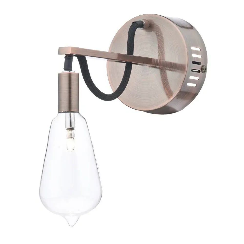 Scroll Wall Light - Copper product