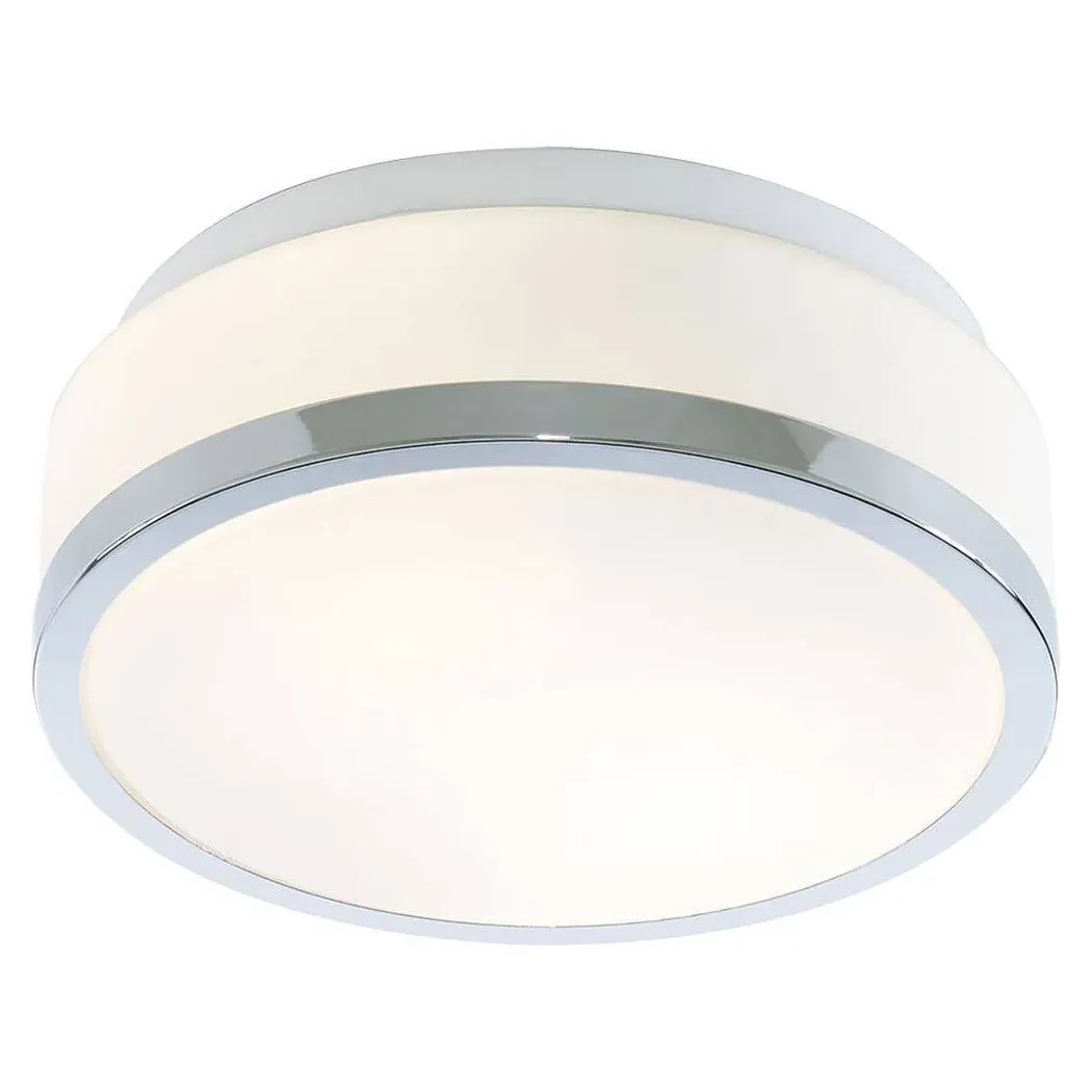 Searchlight 2-Light Flush Ceiling Light - Polished Chrome product