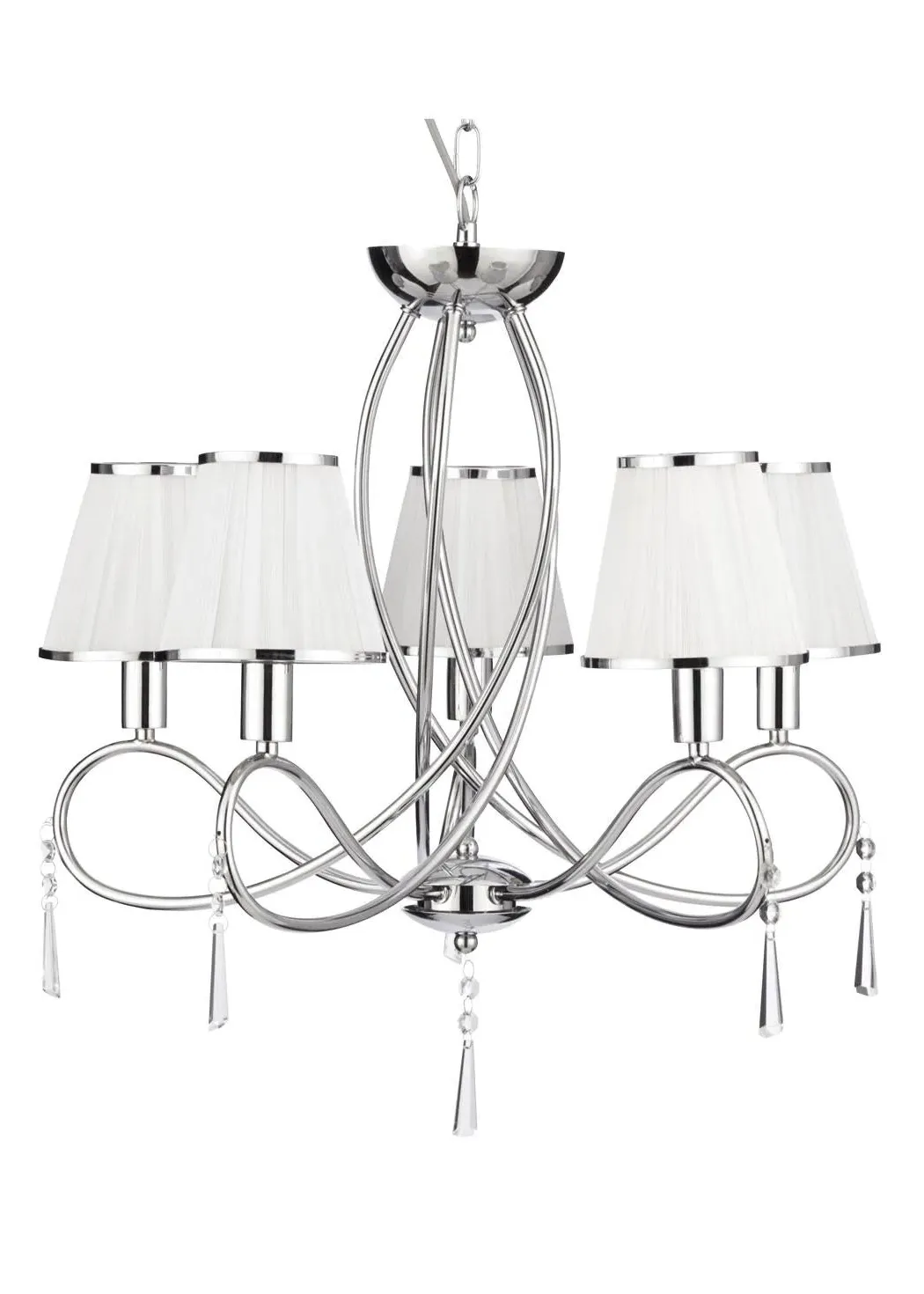 Simplicity 5-Light Ceiling Light - Polished Chrome product
