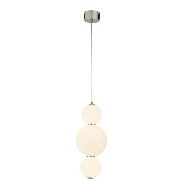 Snowball Ceiling Pendant Dimmable LED - Chrome, Opal Glass product