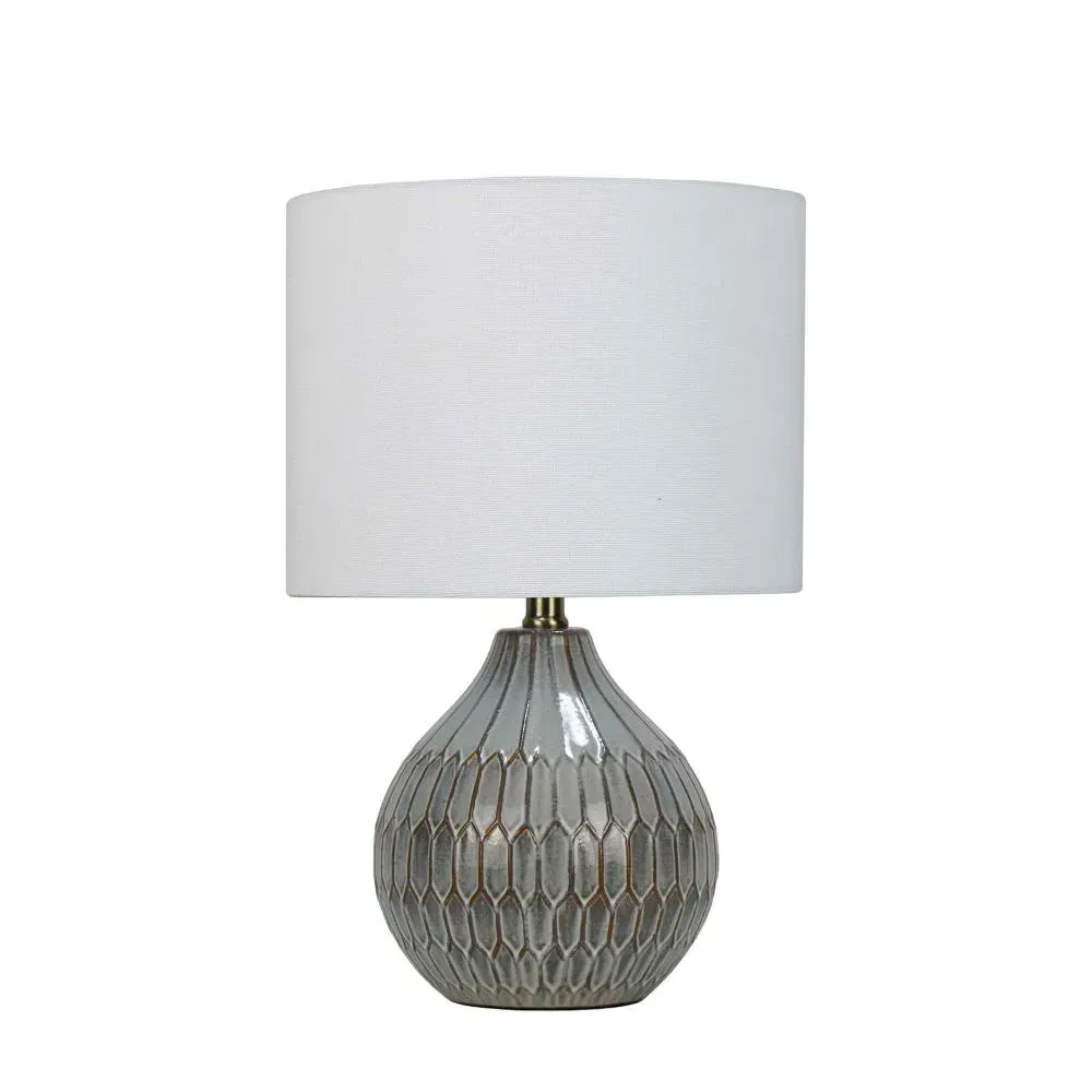 Solene Table Lamp - Grey, Ceramic product