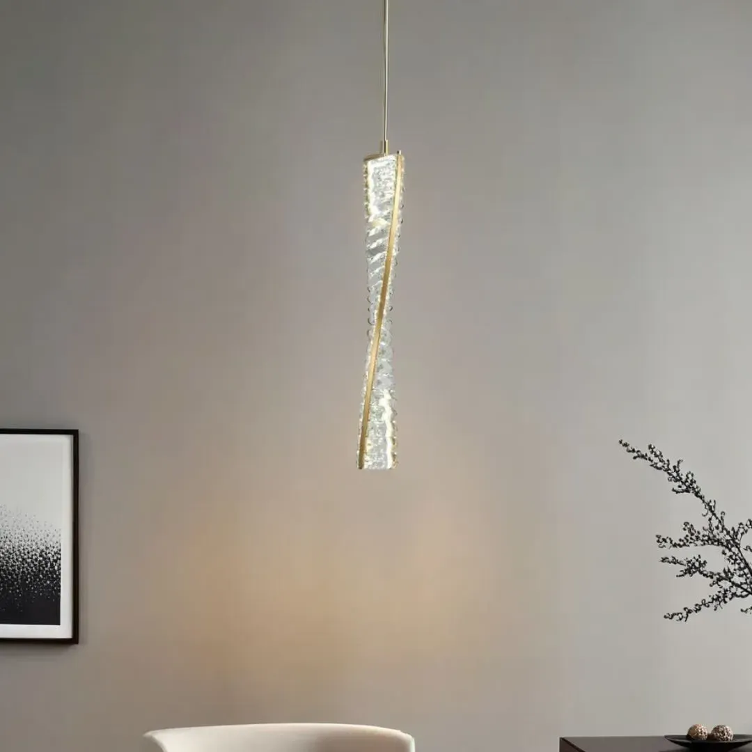 Sparkle Gold LED Pendant Ceiling Light - K9 Crystal product