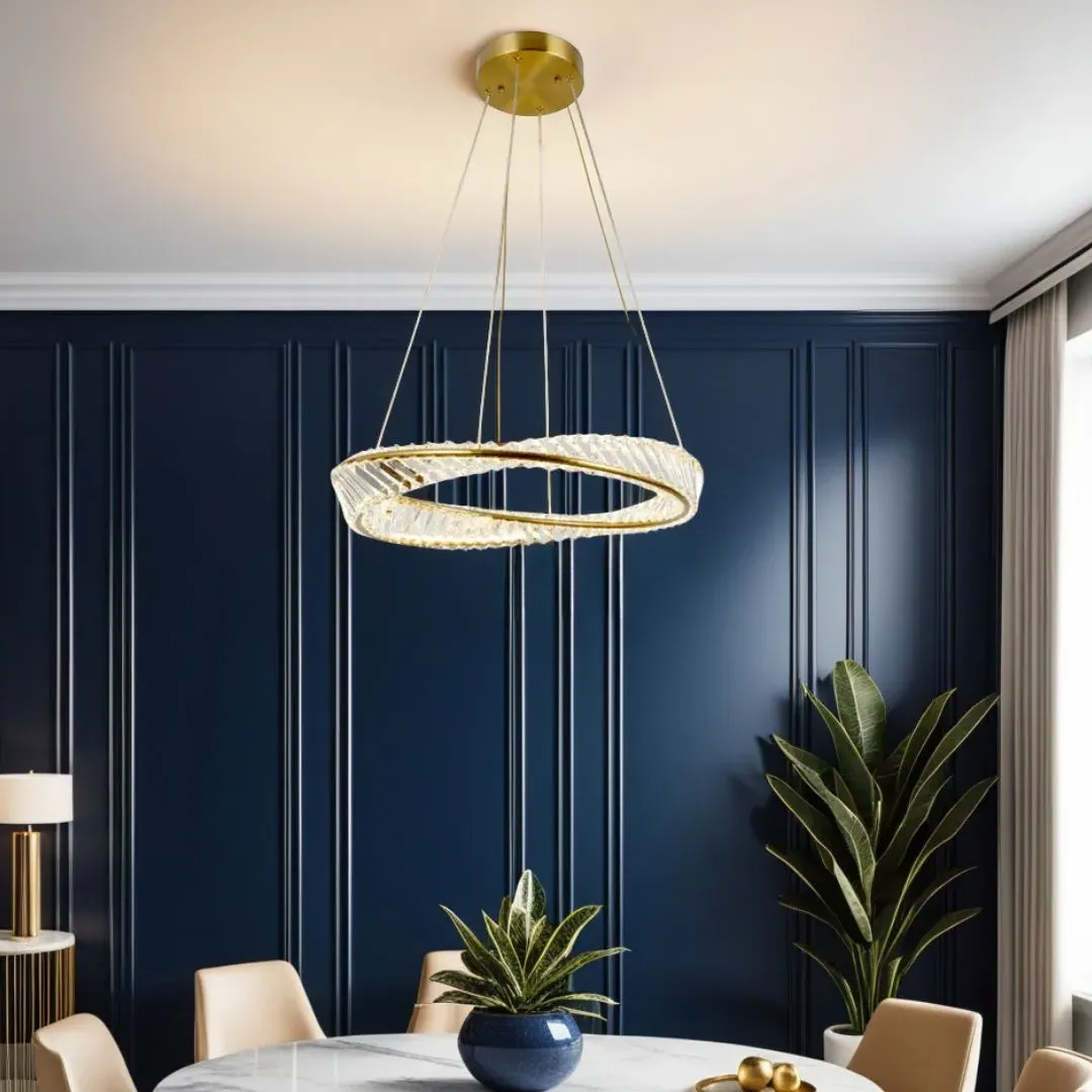 Sparkle Ring LED Pendant Ceiling Light 36W - Gold product