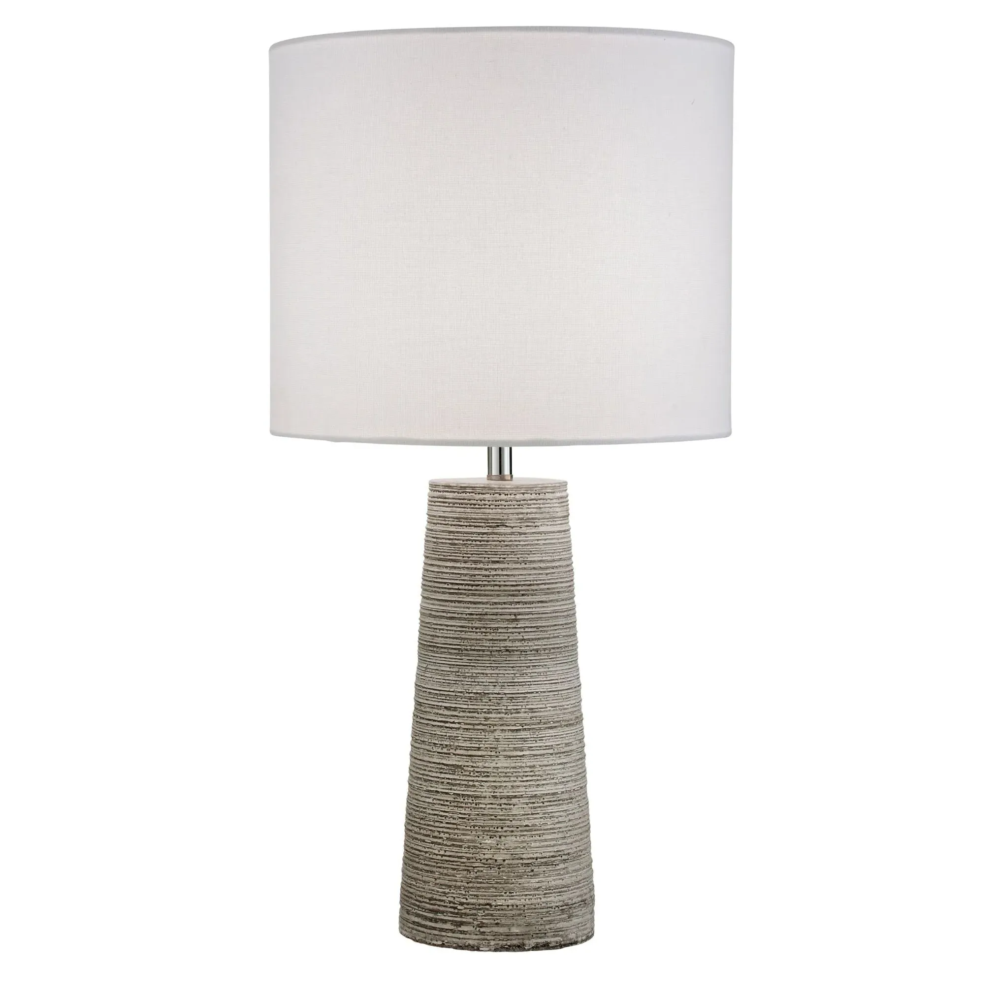 Spencer Tapered Table Lamp - Grey, Terracotta product