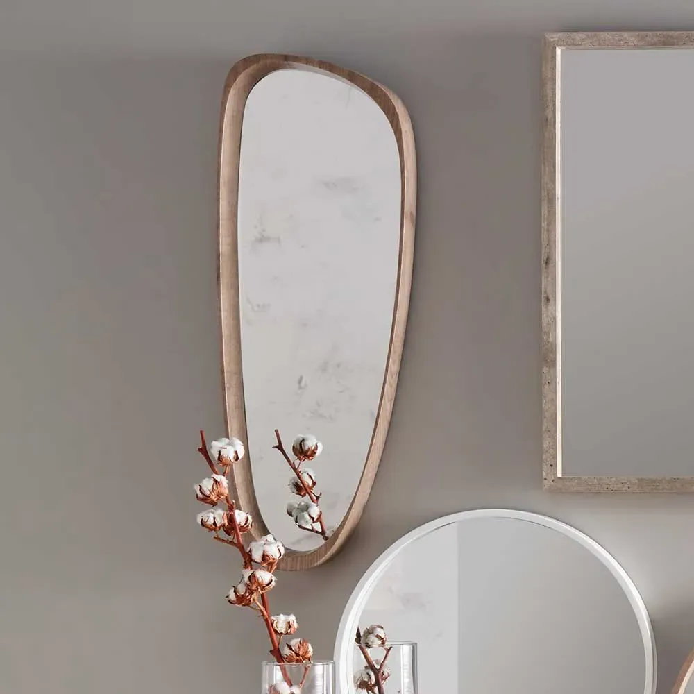 Stockholm Teardrop Wall Mirror - Pine product