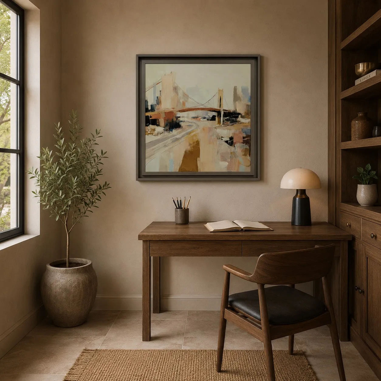 Street Vibes by Irena Orlov Square Framed Canvas product
