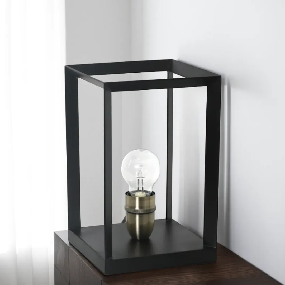 Sully Caged Table Lamp - Black product