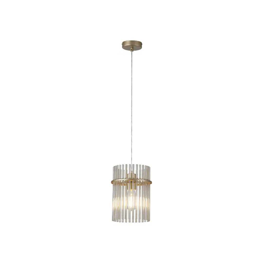 Swizzle 1-Light Pendant - Gold, Glass product