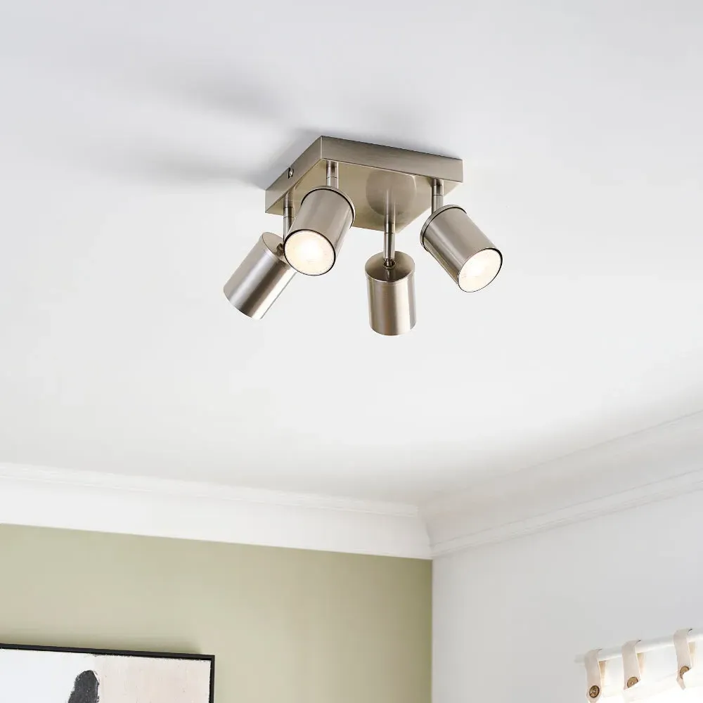Talbot 4-Light Spot Plate - Brushed Nickel product