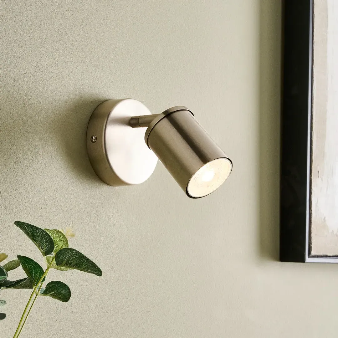 Talbot Single Spotlight Dimmable - Brushed Nickel product