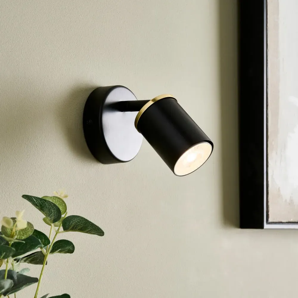 Talbot Single Spotlight Dimmable - Matte Black product