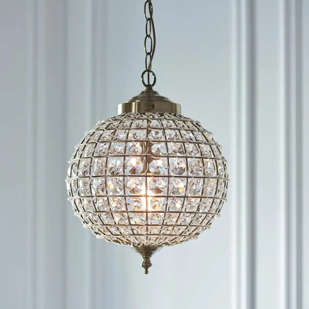 Tanaro Pendant Ceiling Light - Antique Brass product