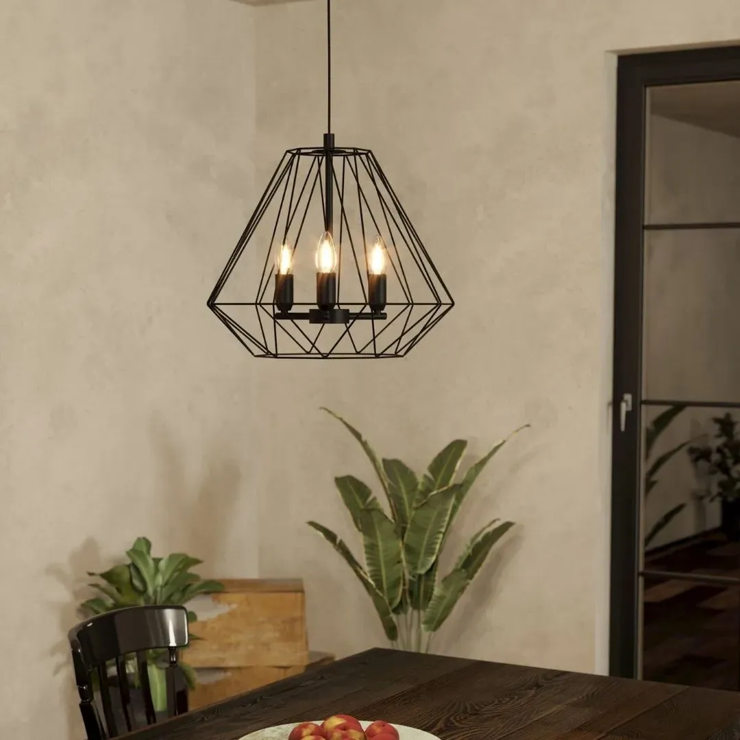 Tarle 3-Light Pendant - Black product