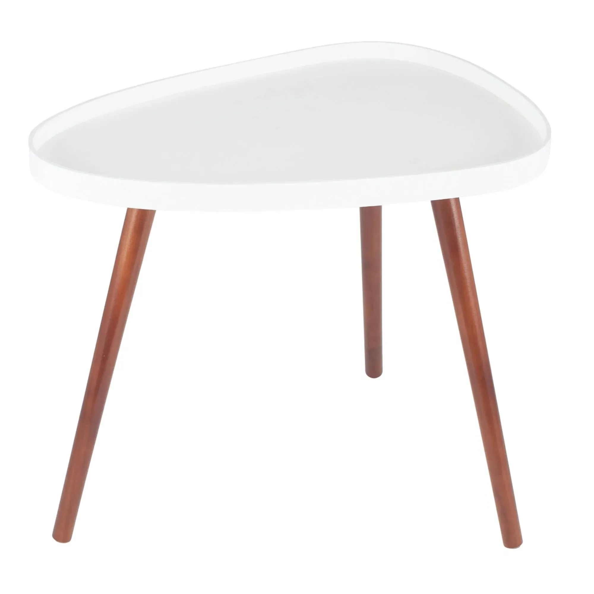 Teardrop Side Table - White product