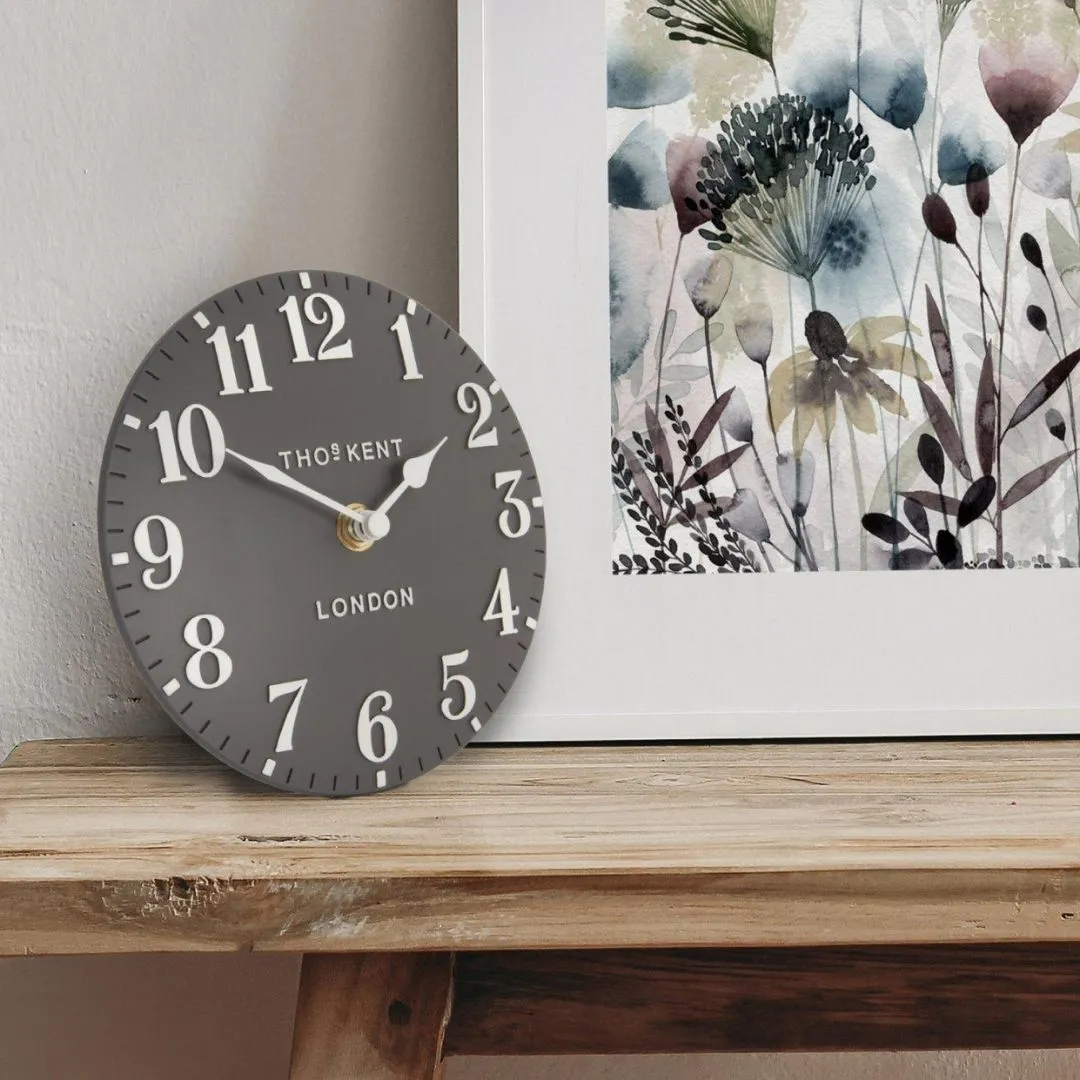 Thomas Kent Arabic Mantel Clock - Grey product