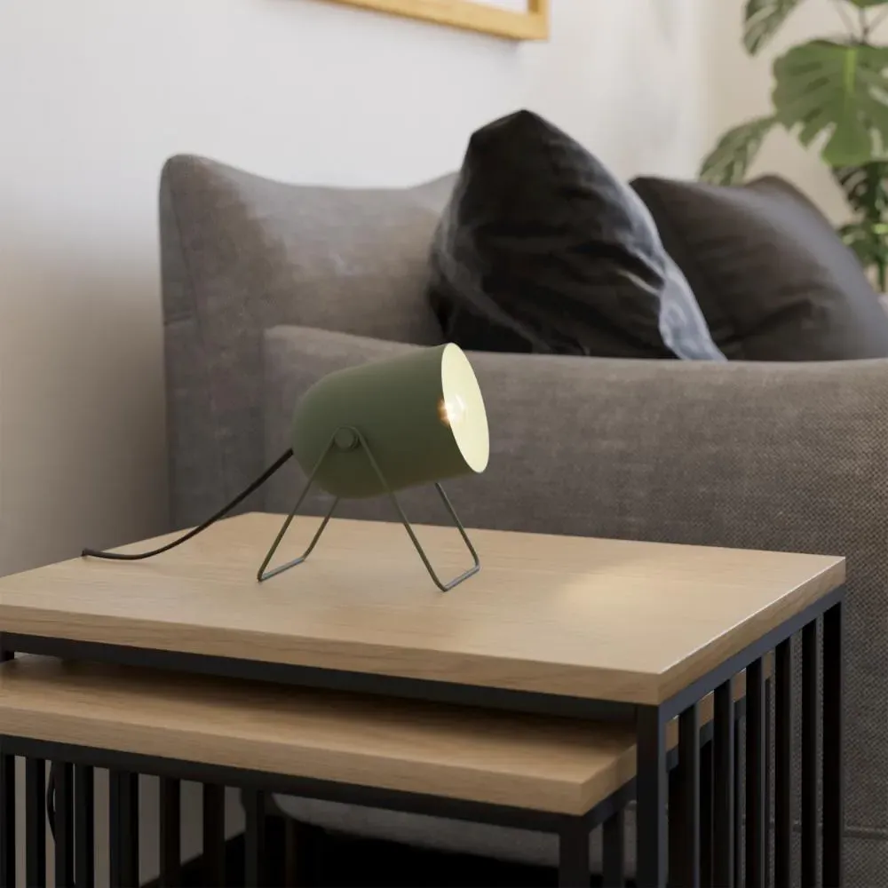 Tilston Table Lamp - Green, Metal product